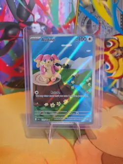 Pokemon TCG Audino - 151/086 - SV: Black Bolt NM - Image 1