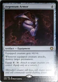 Magic | Magic Game Night: Free-For-All | Argentum Armor | 113 | NM - Image 1