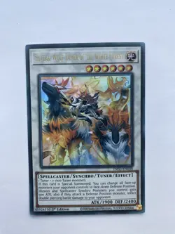 INFO-EN038 Silvera, Wolf Tamer of the White Forest Ultra Rare 1st Ed YuGiOh - Image 1
