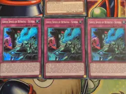 Diabellze The Original Sinkeeper - LEDE-EN012 Secret & 3 x Spoils Silvera Yugioh - Image 3