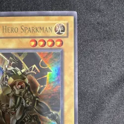 Konami Yu-Gi-Oh! Elemental HERO Sparkman YSD-ENS01 LE Ultra Rare Foil MP - Image 3