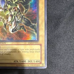 Konami Yu-Gi-Oh! Elemental HERO Sparkman YSD-ENS01 LE Ultra Rare Foil MP - Image 4