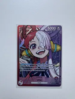Uta OP06-001 Alt Art Leader One Piece TCG English - Image 1