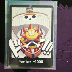 Bandai One Piece Card Game Don!! Card "Your Turn" +1000 Promo English - Image 1