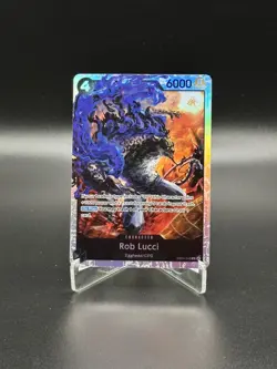 One Piece TCG Adventure on Kami's Island: Rob Lucci EB04-048 SR - Image 1