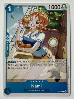 Nami (Sealed Battle Kit Vol. 1) P-053 One Piece TCG Promo NM - Image 1