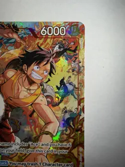 Bandai One Piece Card Game Monkey D. Luffy OP16-015 SR Alt Art Foil EN 6000 - Image 2