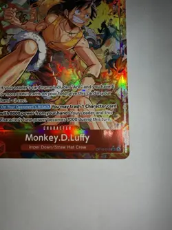 Bandai One Piece Card Game Monkey D. Luffy OP16-015 SR Alt Art Foil EN 6000 - Image 3