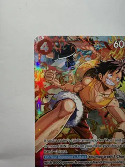 Bandai One Piece Card Game Monkey D. Luffy OP16-015 SR Alt Art Foil EN 6000 - Image 5