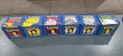 1999 Burger King Pokemon 23K Gold-Plated Full Trading Card Set (6 Cards) - Image 1