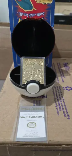 1999 Burger King Pokemon 23K Gold-Plated Full Trading Card Set (6 Cards) - Image 2