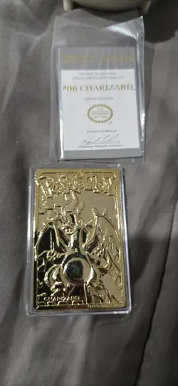 1999 Burger King Pokemon 23K Gold-Plated Full Trading Card Set (6 Cards) - Image 3