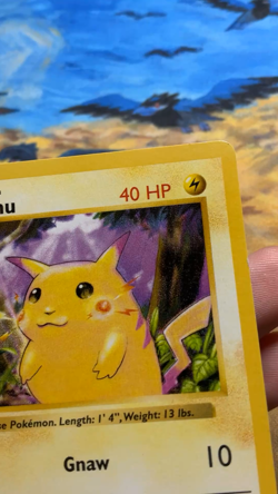 Pokemon Pikachu Red Cheeks 58/102 Base Set Unlimited English Card #3433 - Image 2