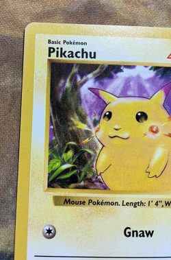Pokemon Pikachu Red Cheeks 58/102 Base Set Unlimited English Card #3433 - Image 3