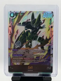 DBS Fusion World Cell FB10-123 SCR Cross Force English Dragon Ball NM Card - Image 1