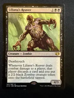Liliana's Reaver 147 Rare Commander 2014 Magic: The Gathering Lightly Played - Image 1