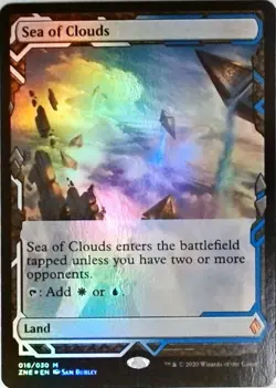 Magic | Zendikar Rising Expeditions | Sea of Clouds | 16 | NM Foil - Image 1