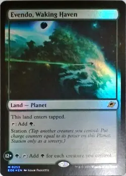 Magic | Edge of Eternities | Evendo, Waking Haven | 253 | NM Foil - Image 1