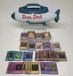 Konami Yu Gi Oh 1996 Vintage Card Lot Over 600 Cards Including 50+ HOLOS + Blimp - Image 1
