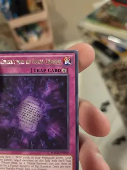 Yugioh Dark Contract With The Eternal Darkness MACR-EN068 Unlimited Ed Rare LP - Image 2