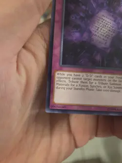 Yugioh Dark Contract With The Eternal Darkness MACR-EN068 Unlimited Ed Rare LP - Image 4