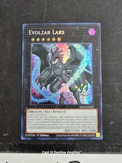 Evolzar Lars Prismatic Secret Rare 1st Edition Yu-Gi-Oh MP24-EN099 - Image 2
