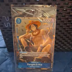 Portgas.D.Ace (Tin Pack Set Vol. 2) P-074 One Piece Promotion Cards Foil - Image 1