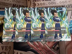 Dragon Ball Card Game Fusion World Vegeta Promo FP-087 Vol.3 Playset English - Image 1