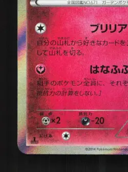 Florges 053/080 1st ED LP Wild Blaze Japanese Pokemon Card TCG - Image 2