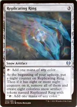 Magic | Kaldheim | Replicating Ring | 244 | NM - Image 1