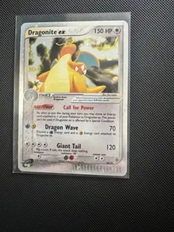Pokemon Dragonite EX 90/97 Holo Rare E Reader Card - Image 1