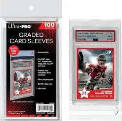 100 Ultra Pro Graded Card Sleeves for Slabs Pokemon · Panini · Topps · PSA - Image 1