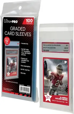 100 Ultra Pro Graded Card Sleeves for Slabs Pokemon · Panini · Topps · PSA - Image 2