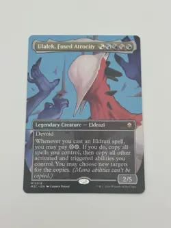 Ulalek, Fused Atrocity (NM) (Borderless) Commander: Modern Horizons 3 Magic MTG - Image 1
