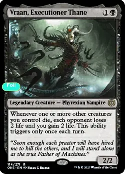 Vraan, Executioner Thane - Foil - ONE - 114 NM/LP - Image 1