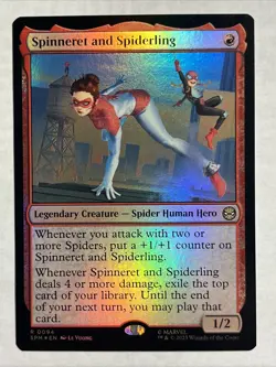 Spinneret and Spiderling Marvel's Spider-Man Foil - Image 1