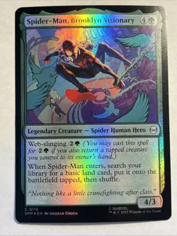 Spider-Man, Brooklyn Visionary Marvel's Spider-Man Foil - Image 1