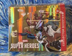 New Sealed MTG Magic The Gathering Marvel Super Heroes Collector Booster Box - Image 1