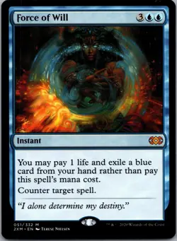 Force Of Will Mtg Double Masters 2020 NM Pack Fresh - Image 1