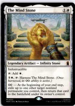 MTG: Marvel Super Heroes The Mind Stone 21 Non-Foil Near Mint - Image 1