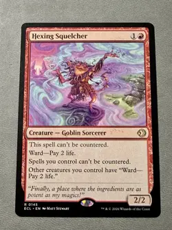 Hexing Squelcher - Regular Rare #145 NM Lorwyn Eclipsed MTG - Image 1