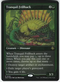 Tranquil Frillback (Foil Etched) Foil R March of the Machine: The Aftermath 124 - Image 1