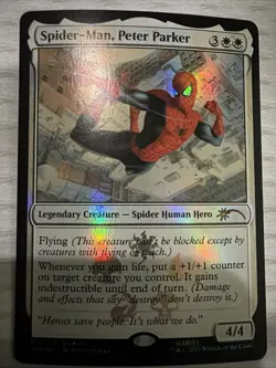 Spider Man Peter Parker Mtg Promo 0003 Foil Mtg M/NM - Image 1