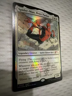 Spider Man Peter Parker Mtg Promo 0003 Foil Mtg M/NM - Image 2