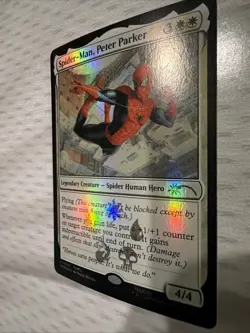 Spider Man Peter Parker Mtg Promo 0003 Foil Mtg M/NM - Image 3