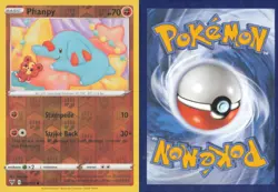 PHANPY 086/185 COMMON VIVID VOLTAGE POKEMON REVERSE HOLO NEAR MINT - Image 3