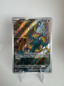 Dhelmise 091/084 Pokemon Pitch Black Illustration Rare NM - Image 1
