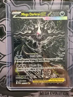 Mega Darkrai EX SIR 116/084 Pitch Black Pokemon TCG possible PSA 10 - Image 1