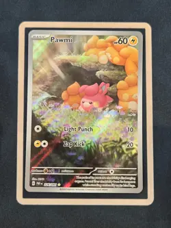 Pokemon TCG - Pawmi - 226/091 Paldean Fates - Illustration Rare - Image 1