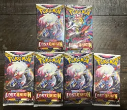 Pokemon SWSH Lost Origin Booster Pack - Lot Of 6 Factory Sealed! - Image 2